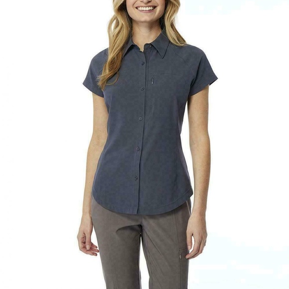 32 Degrees Tops - 32 Degrees Cool Women's Travel Button Down Shirt